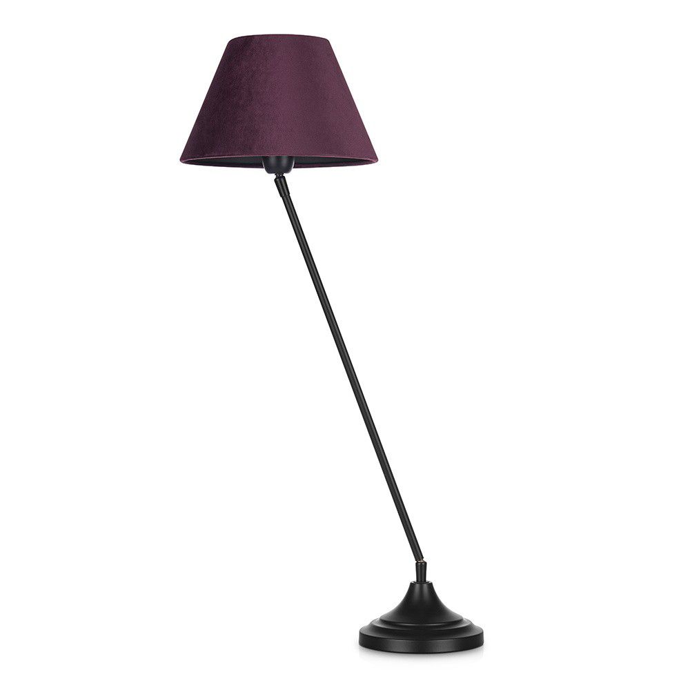 Černo-fialová stolní lampa Markslöjd Garda - Bonami.cz