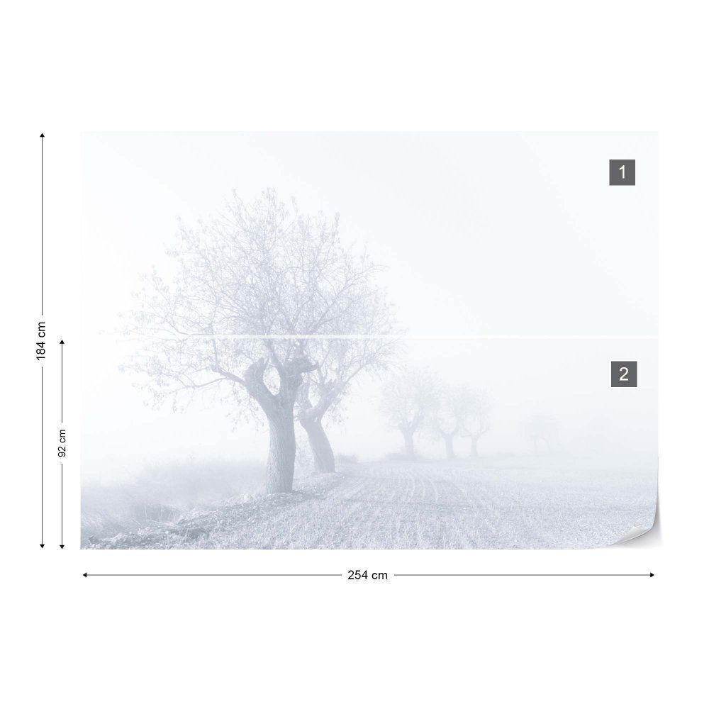 Fototapeta GLIX - Foggy Sunday + lepidlo ZDARMA Vliesová tapeta  - 254x184 cm - GLIX DECO s.r.o.