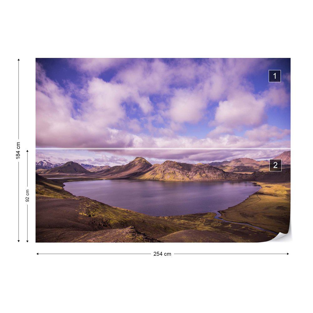 Fototapeta GLIX - Lake View + lepidlo ZDARMA Vliesová tapeta  - 254x184 cm - GLIX DECO s.r.o.