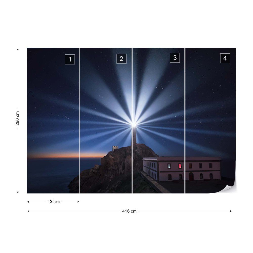 Fototapeta GLIX - Light The Night + lepidlo ZDARMA Vliesová tapeta  - 416x290 cm - GLIX DECO s.r.o.
