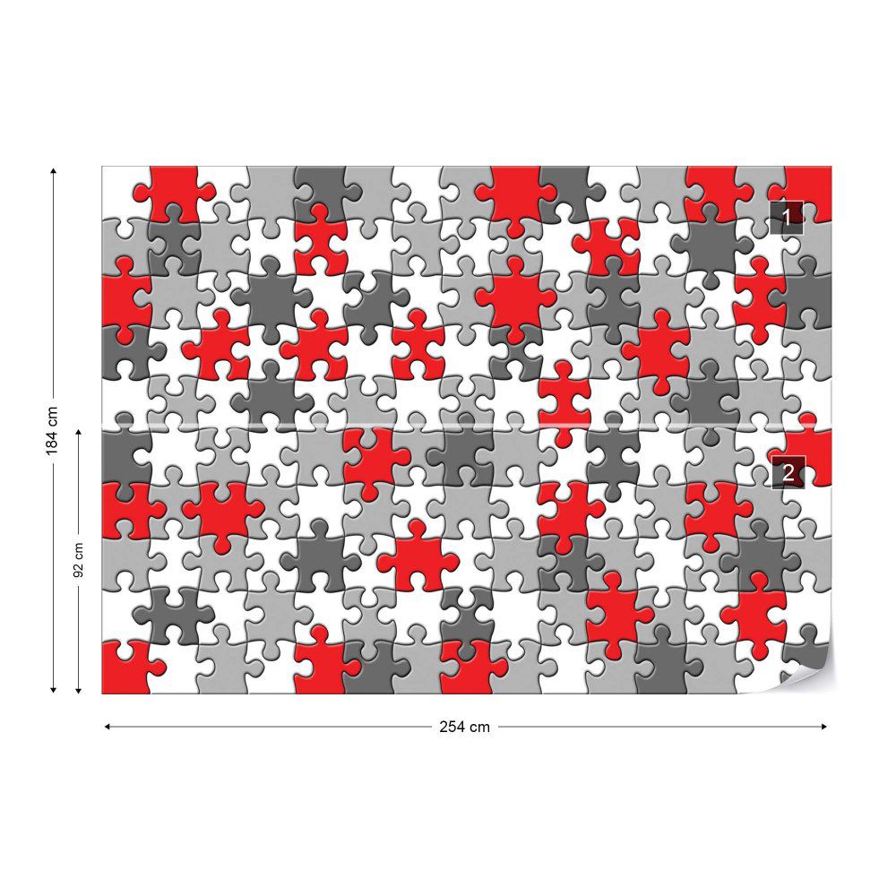 Fototapeta GLIX - 3D Jigsaw Puzzle + lepidlo ZDARMA Vliesová tapeta  - 254x184 cm - GLIX DECO s.r.o.