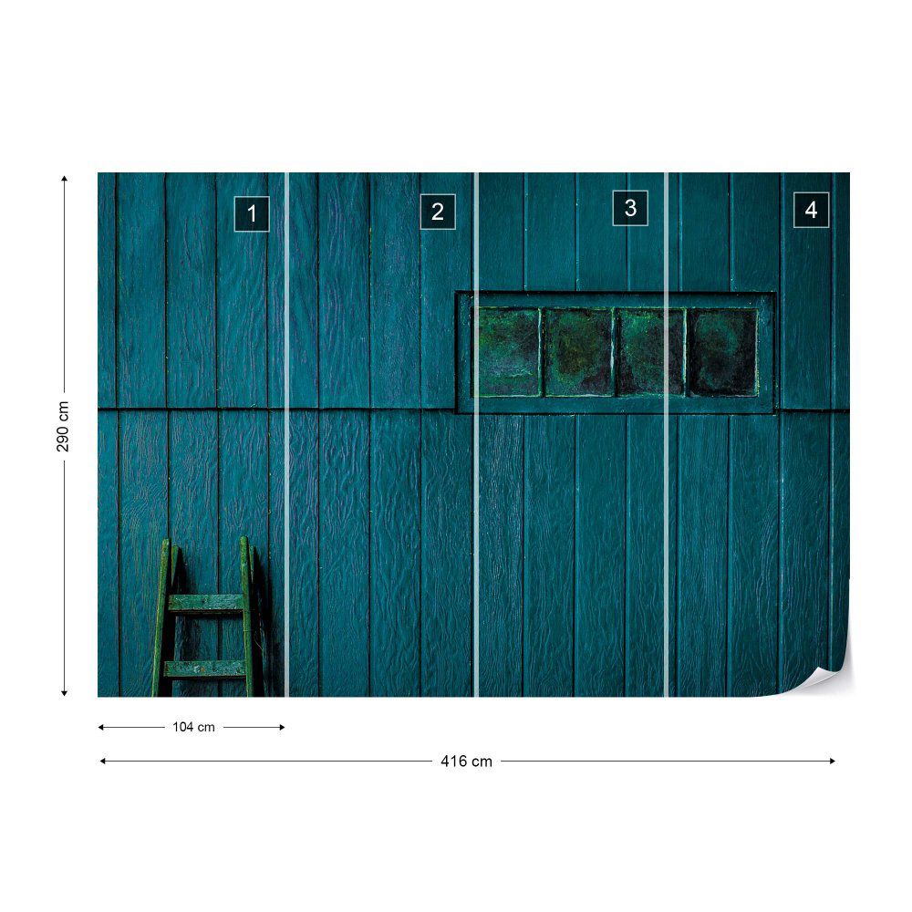 Fototapeta GLIX - Blue And Green + lepidlo ZDARMA Vliesová tapeta  - 416x290 cm - GLIX DECO s.r.o.