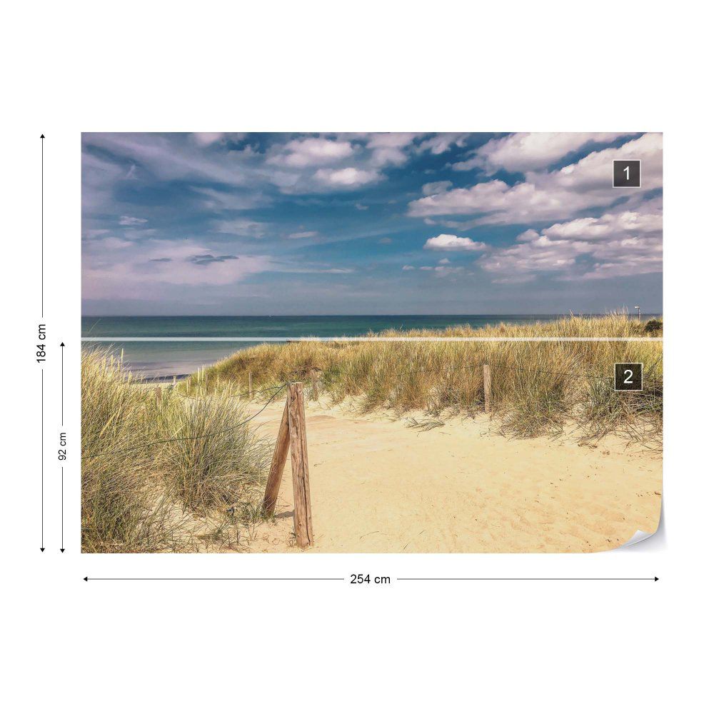 Fototapeta GLIX - Path To The Sea + lepidlo ZDARMA Vliesová tapeta  - 254x184 cm - GLIX DECO s.r.o.
