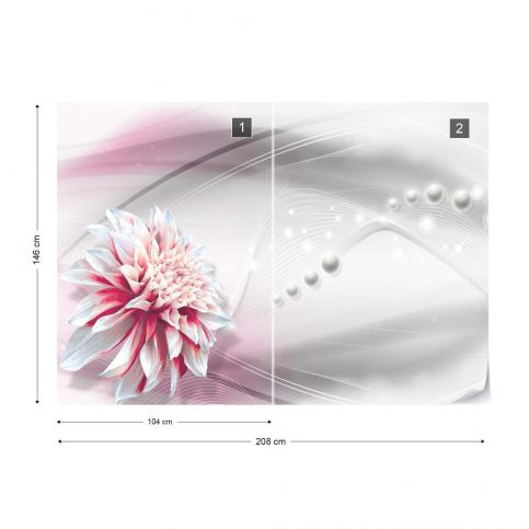 GLIX Fototapeta - Flower Modern Design Vliesová tapeta  - 208x146 cm - GLIX DECO s.r.o.