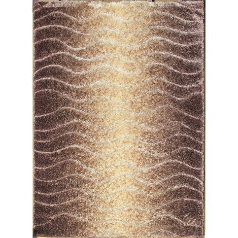 Berfin Dywany Kusový koberec Seher 3D 2609 Brown Beige Rozměry koberců: 60x100cm MK260337/60X100 - Veselá Žena.cz