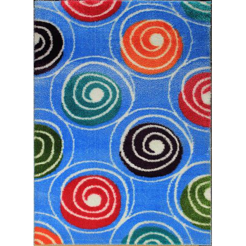 Berfin Dywany Kusový koberec Seher 3D 2659 Blue Rozměry koberců: 60x100cm MK260496/60X100 - Veselá Žena.cz