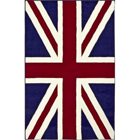 Hanse Home Collection koberce Kusový koberec CITY MIX | britská vlajka Rozměry koberců: 80x120cm MK2 - Veselá Žena.cz