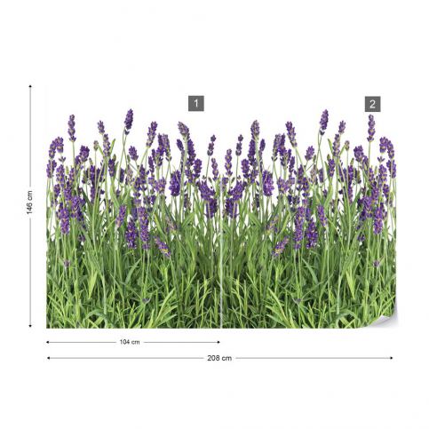 GLIX Fototapeta - Lavender I. Vliesová tapeta  - 208x146 cm - GLIX DECO s.r.o.