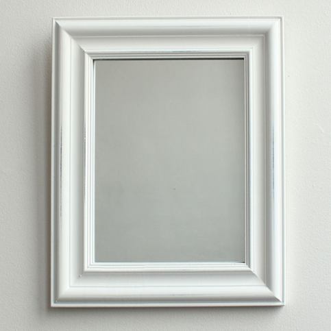 Casa de Engel Zrcadlo | dřevěné | závěsné | dvě varianty Barva: bílá DACA-Z203 - Veselá Žena.cz