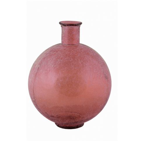 San Miguel Skleněná váza | Artemis satin | 2barvy Barva: růžová EDZSM-4602-F637 - Veselá Žena.cz