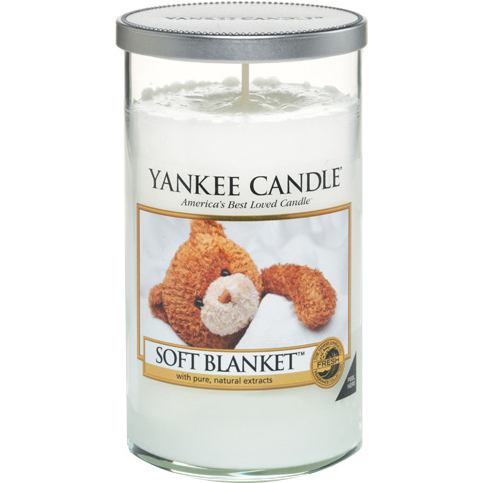 Svíčka ve skleněném válci Yankee Candle Jemná přikrývka, 340 g NW434740 - Veselá Žena.cz