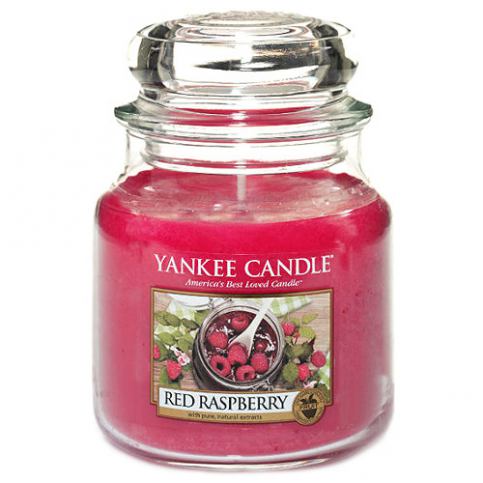 Yankee Candle svíčka Červená malina | 410g NW616548 - Veselá Žena.cz