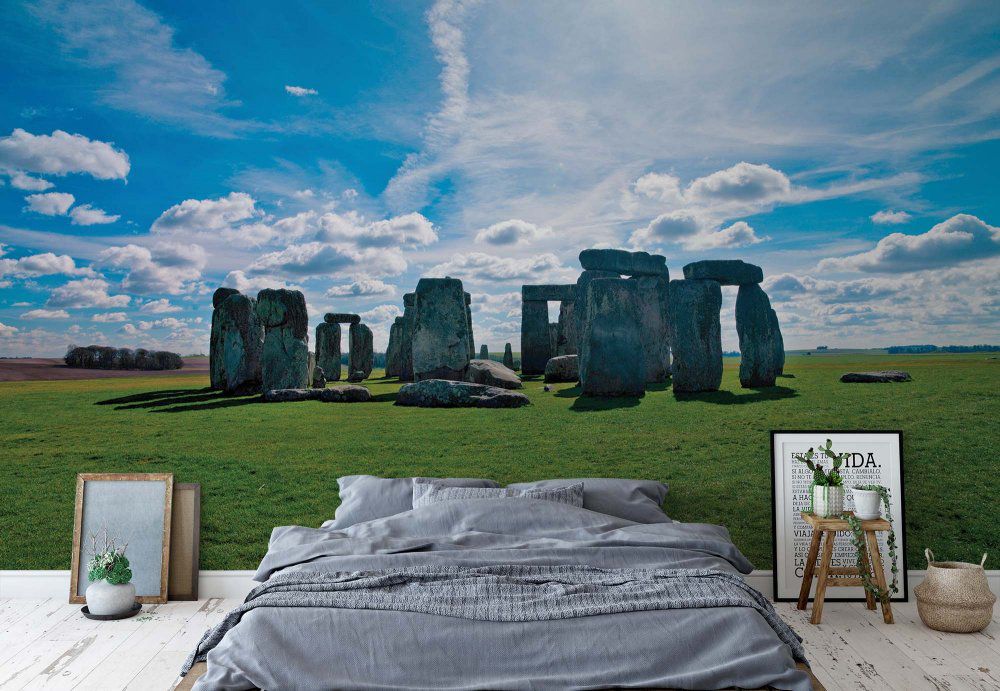 Fototapeta GLIX - Stonehenge Nature Landscape + lepidlo ZDARMA Vliesová tapeta  - 250x104 cm - GLIX DECO s.r.o.