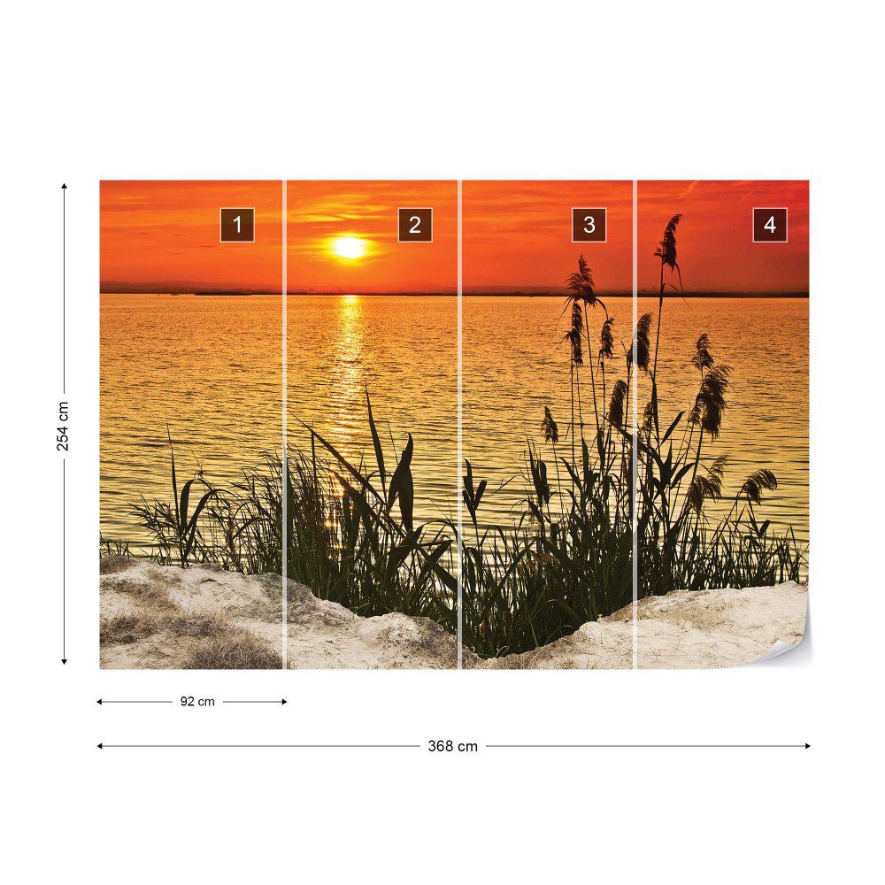 Fototapeta GLIX - Sunset Coast + lepidlo ZDARMA Vliesová tapeta  - 368x254 cm - GLIX DECO s.r.o.