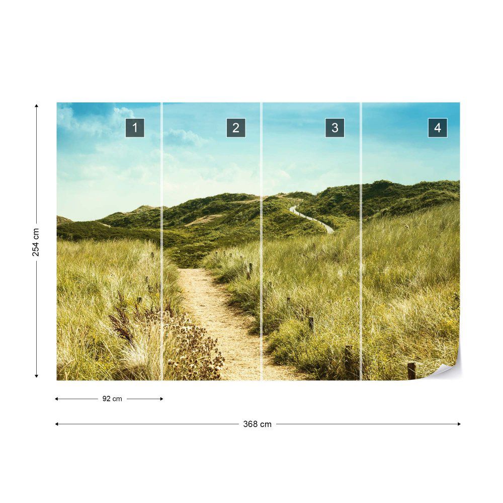 Fototapeta GLIX - The Path To Summer + lepidlo ZDARMA Vliesová tapeta  - 368x254 cm - GLIX DECO s.r.o.