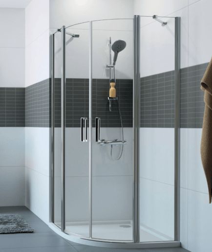Sprchový kout čtvrtkruh 100 cm Huppe Classics 2 C24006.069.322 - Siko - koupelny - kuchyně