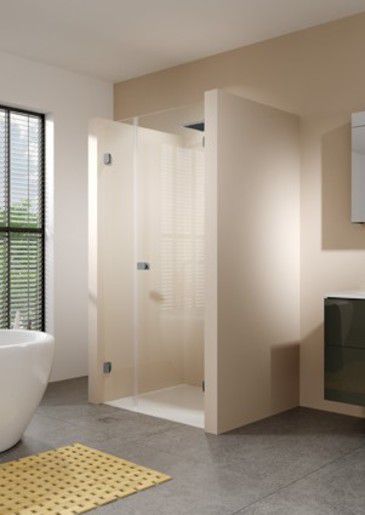 Sprchové dveře 140x200 cm pravá Riho Soft Q102 chrom lesklý GQ0732002 - Siko - koupelny - kuchyně