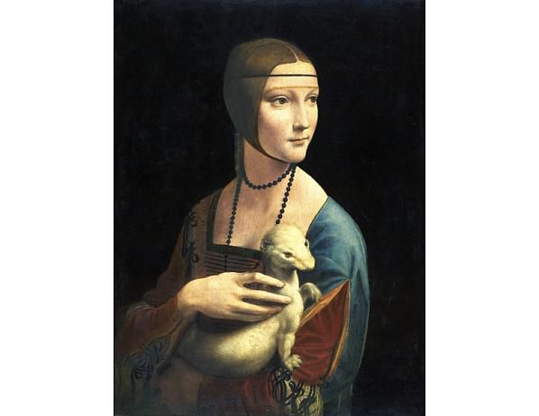 Leonardo da Vinci - Dáma s hranostajem - FORLIVING
