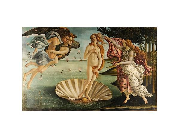 S. Botticelli - Zrození Venuše - FORLIVING