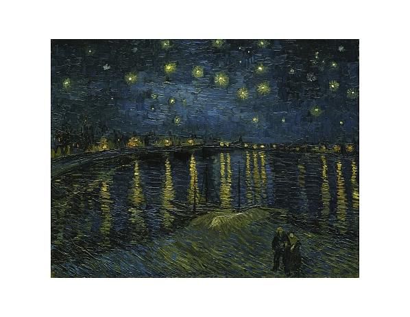 Starry Night Over the Rhône - FORLIVING
