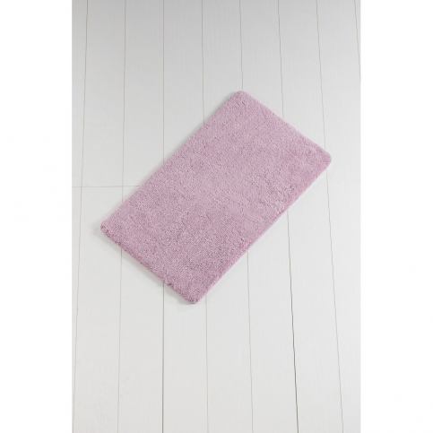 Růžovofialová koupelnová předložka Minto Duratto, 100 x 60 cm - Bonami.cz