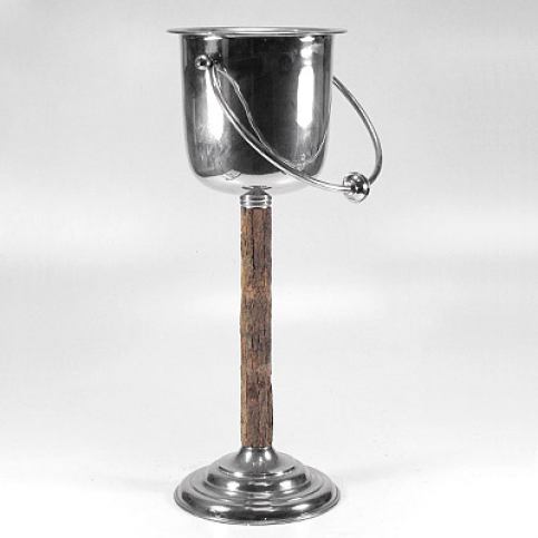 Chladící nádoba na víno Woodsty Tall, 24x24x63 cm - Alomi Design
