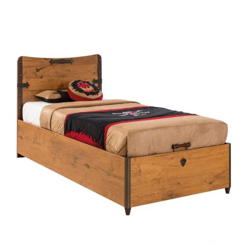 Jednolůžková postel Pirate Bed With Base, 90 x 190 cm - Bonami.cz