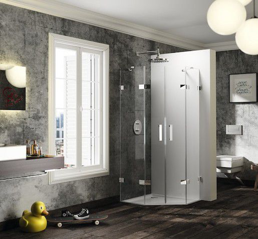 Sprchové dveře 100x100 cm Huppe Solva pure ST4002.092.322 - Siko - koupelny - kuchyně