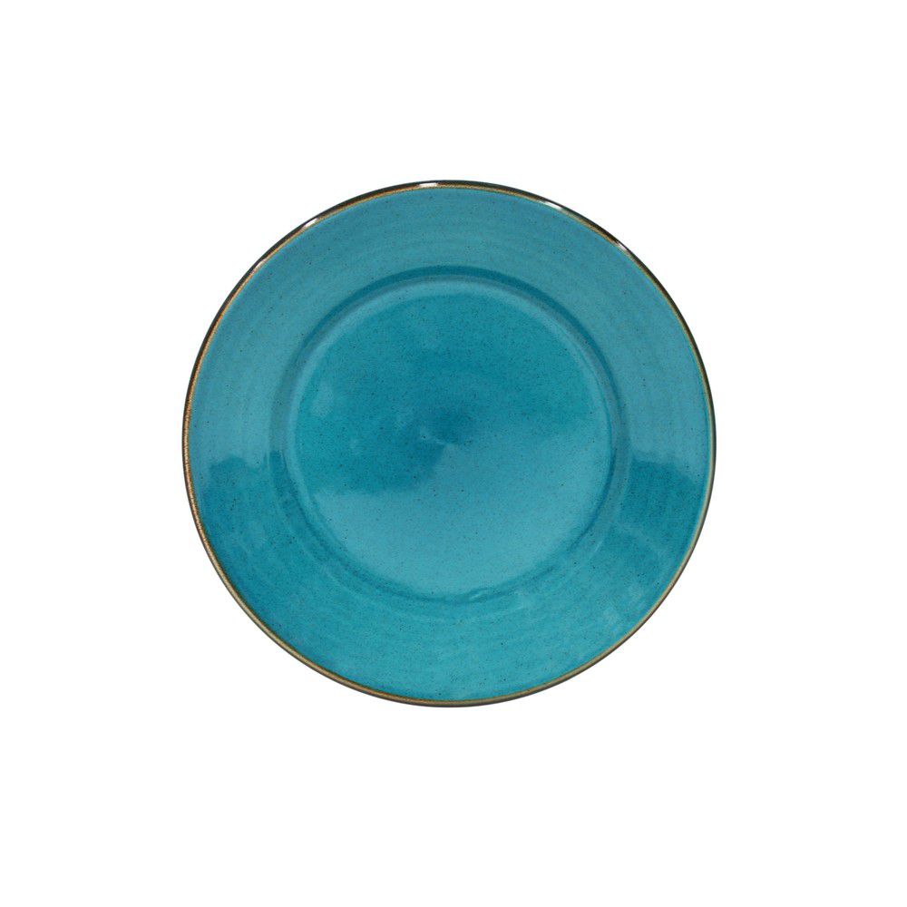 Modrý talíř z kameniny Casafina Sardegna, ⌀ 30 cm - Bonami.cz