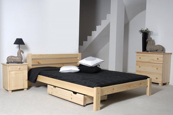 Maxi Drew Úložný box pod postel 150 cm borovice - Výprodej Povlečení
