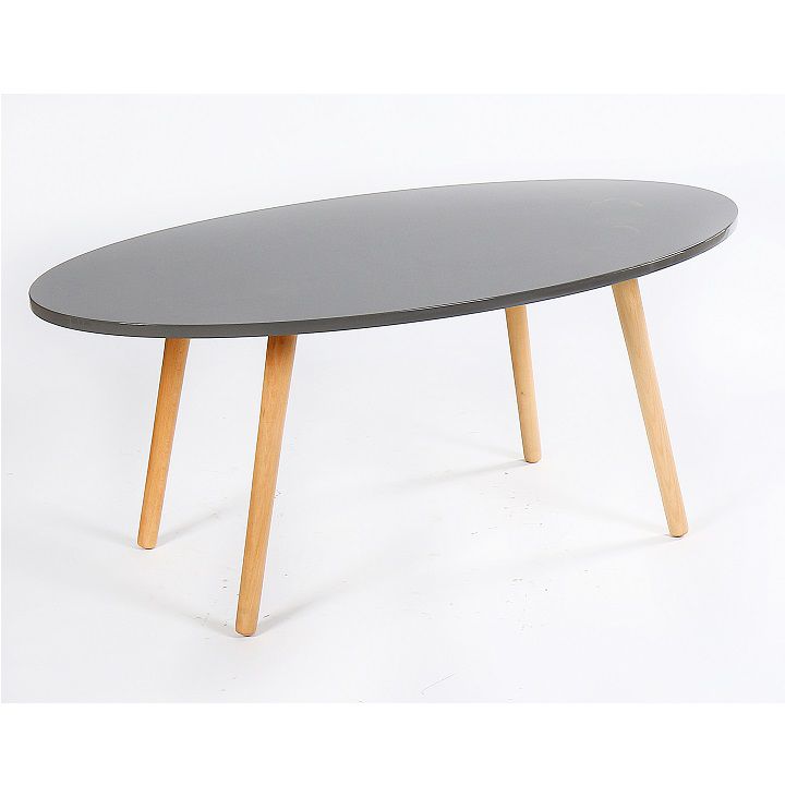 Konferenční stolek, šedá/ natural, BAZZY 1 0000191508 Tempo Kondela - DEKORHOME.CZ