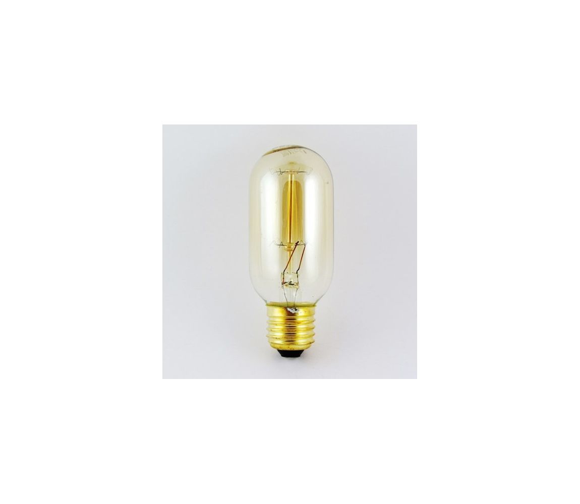  Průmyslová dekorační stmívatelná žárovka VINTAGE T45 E27/40W/230V 2000K  -  Svět-svítidel.cz