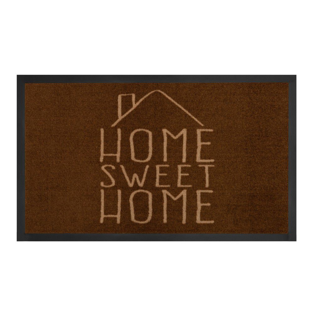 Hanse Home Protiskluzová rohožka Printy 103798 hnědá, béžová 45x75 cm - ATAN Nábytek