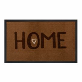 Hanse Home Collection koberce Protiskluzová rohožka Printy 103804 Brown - 40x60 cm
