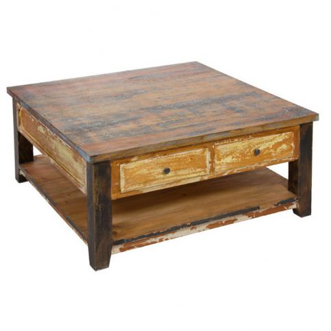 Konferenční stolek z managonového dřeva Santiago Pons Vintage - Bonami.cz