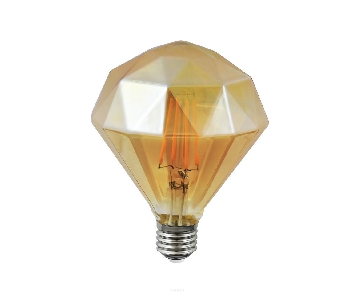 Teplá LED žárovka E27, 4 W Diamant – Trio -  Svět-svítidel.cz