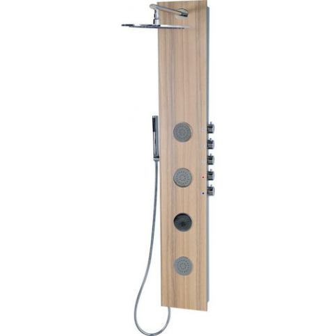 SAPHO 5SIDE ROUND sprchový panel 250x1550mm, Kokos ( 80212 ) - 80212 - Siko - koupelny - kuchyně