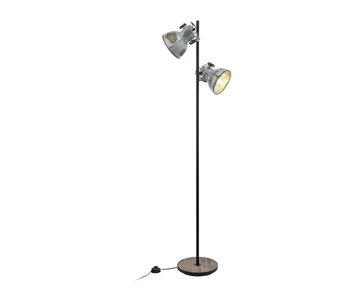 Eglo Eglo 49722 - Stojací lampa BARNSTAPLE 2xE27/40W/230V  -  Svět-svítidel.cz