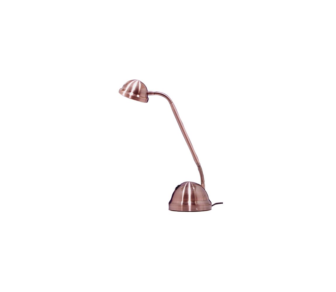 ARGUS light Stmívatelná stolní lampa VEGA 1xGY6,35/50W/230V/12V měď -  Svět-svítidel.cz