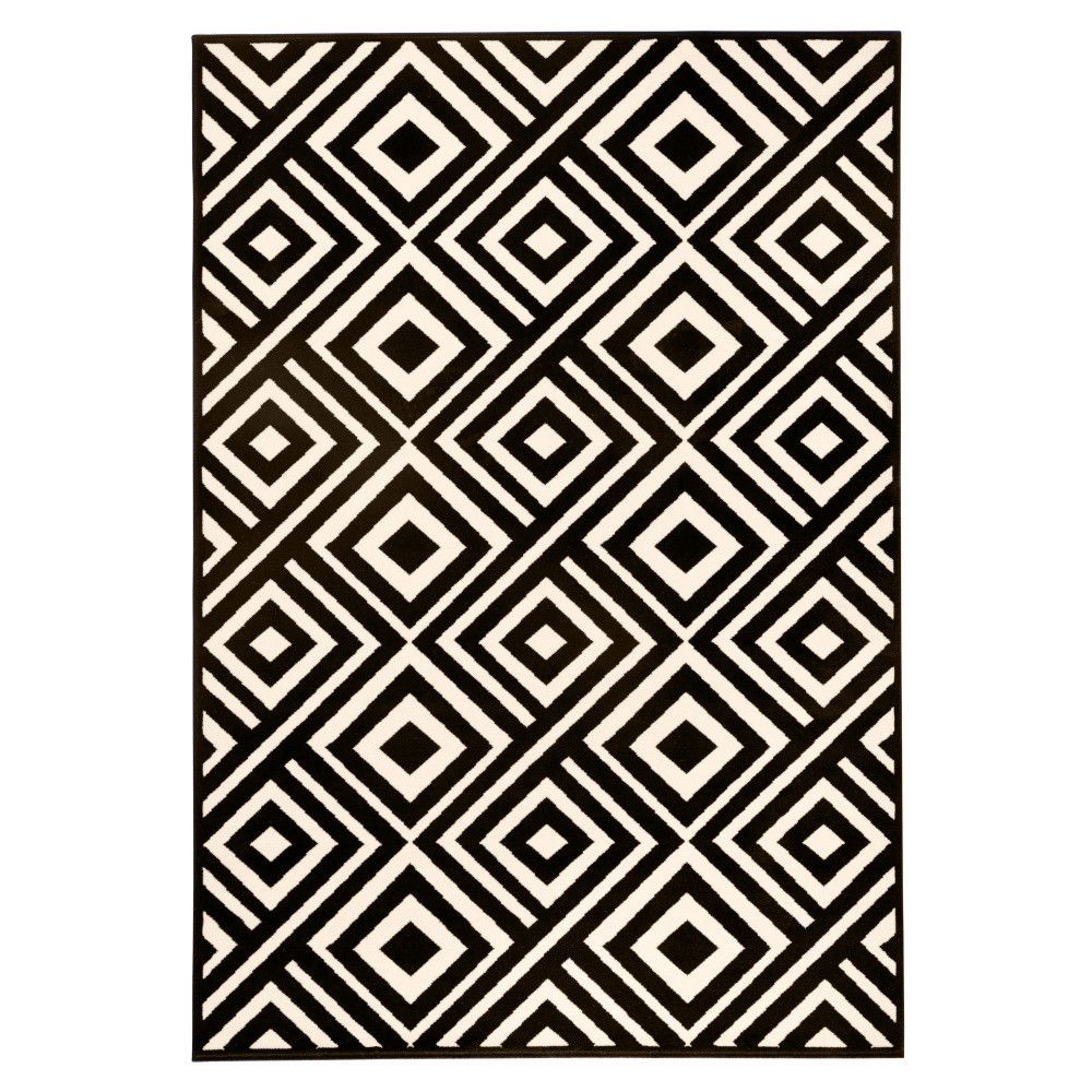 Černo-bílý koberec Zala Living Art, 140 x 200 cm - Bonami.cz