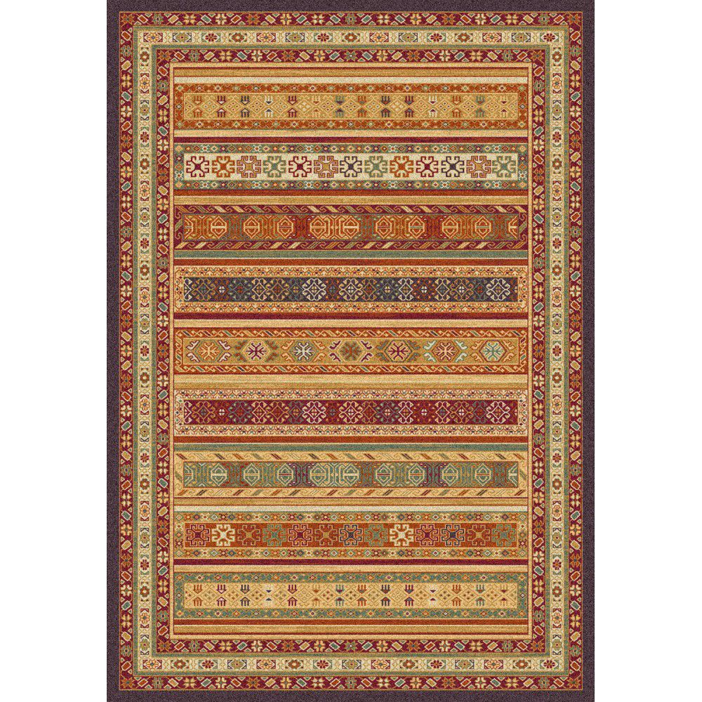 Béžovo-hnědý koberec Universal Nova, 57 x 110 cm - Bonami.cz