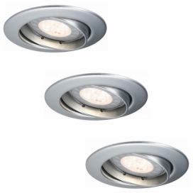 Paulmann Paulmann 92516 - SADA 3xLED-GU10/3,5W Koupelnové podhledové svítidlo 230V 