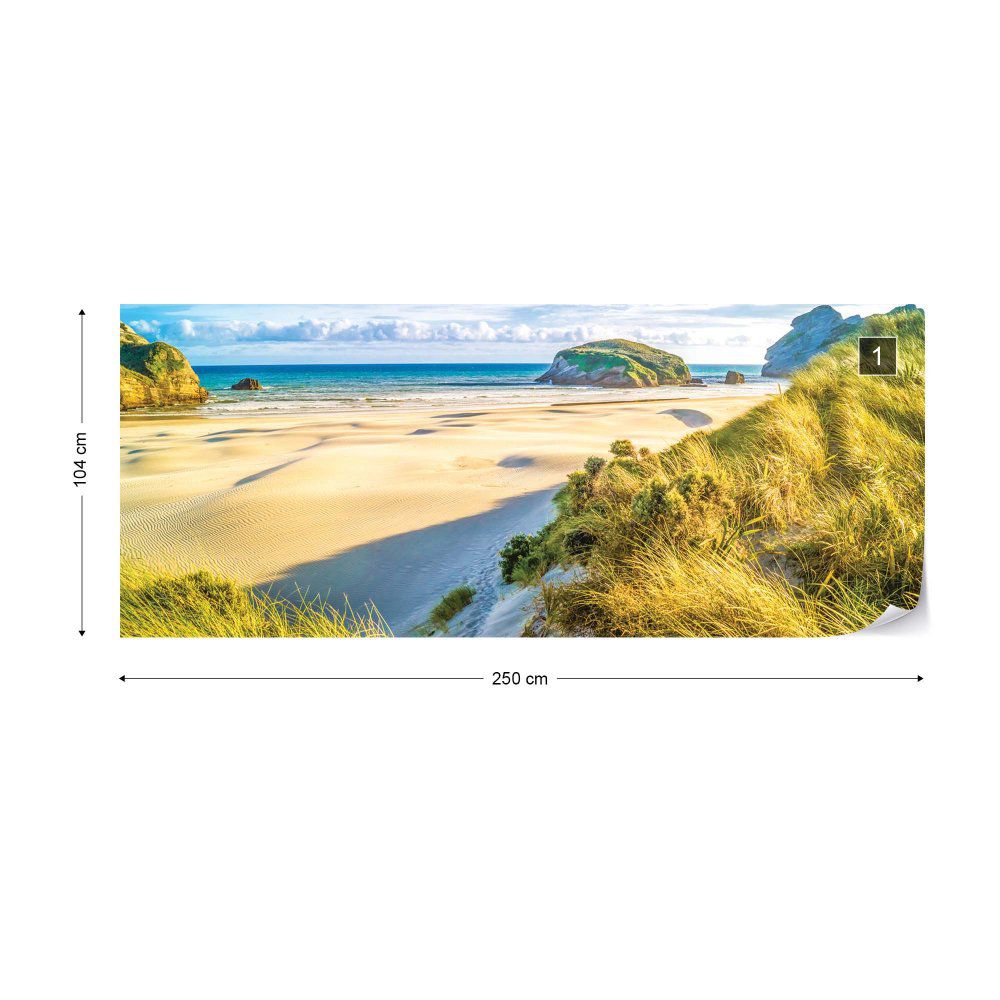 Fototapeta GLIX - Sunrise Beach + lepidlo ZDARMA Vliesová tapeta  - 250x104 cm - GLIX DECO s.r.o.