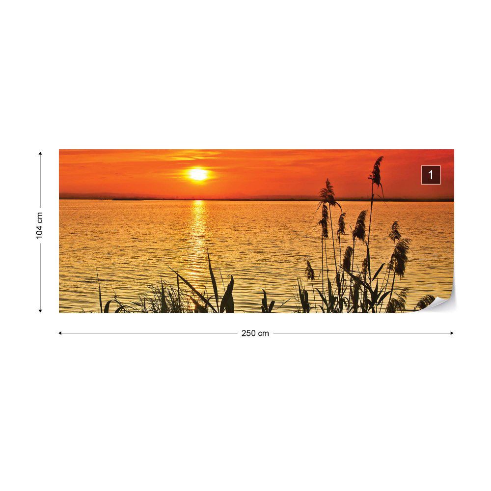 Fototapeta GLIX - Sunset Coast + lepidlo ZDARMA Vliesová tapeta  - 250x104 cm - GLIX DECO s.r.o.
