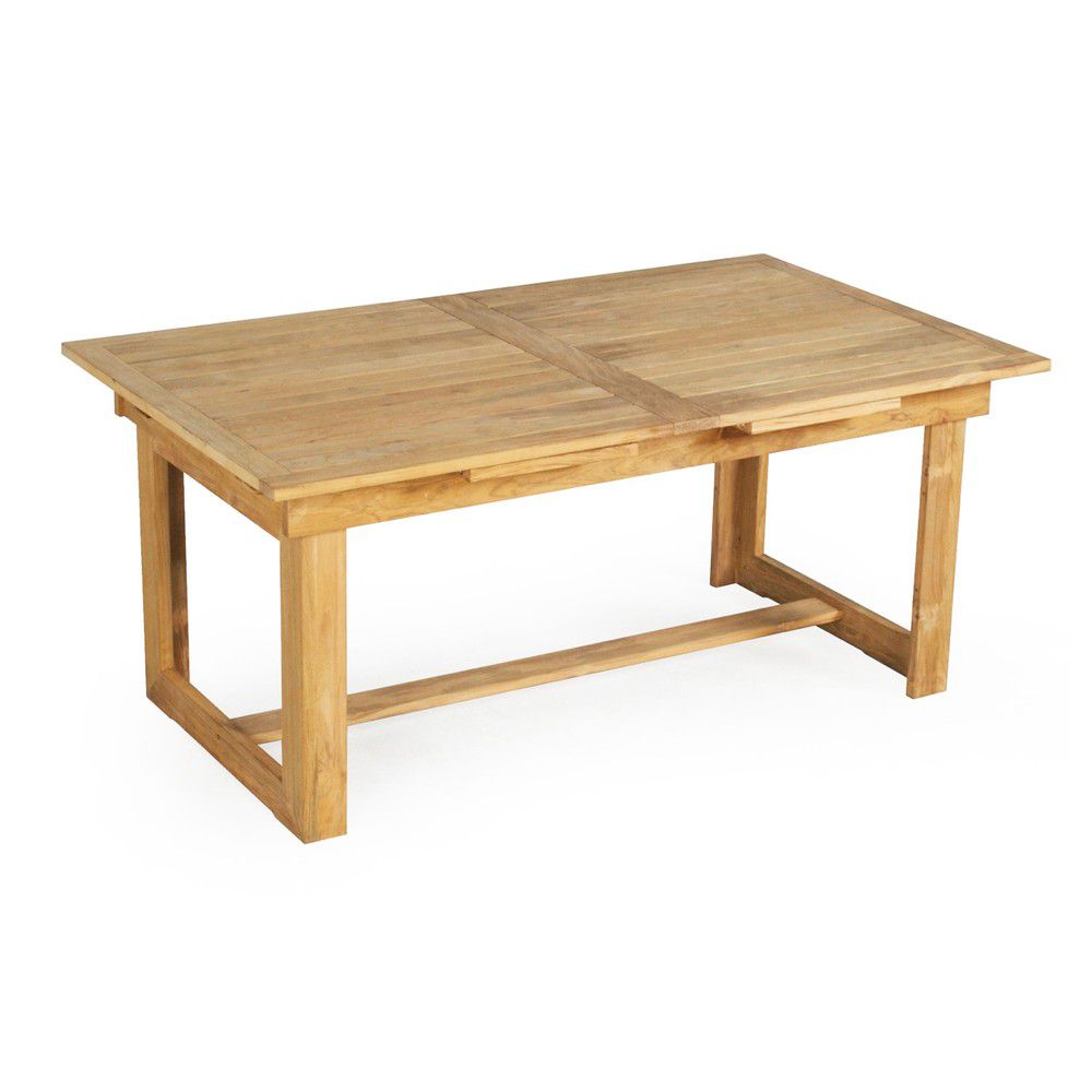 Zahradní jídelní stůl z teakového dřeva pro 6-8 osob Ezeis Sun, délka 180/230 cm - Bonami.cz