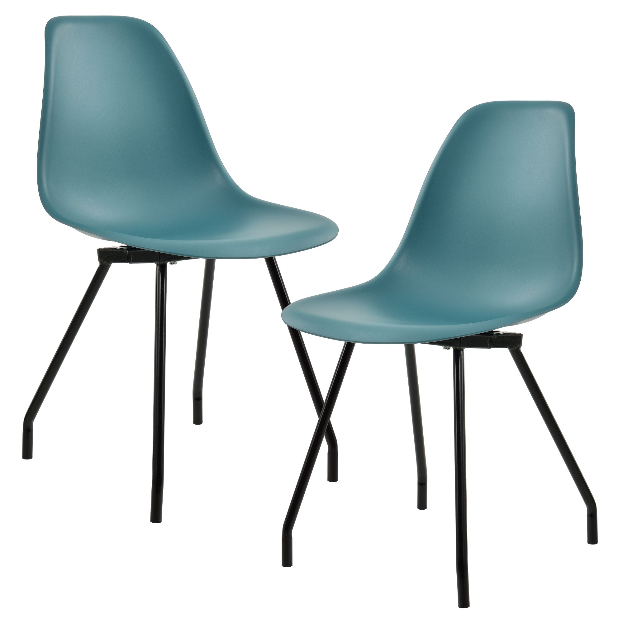 [en.casa] Jídelní židle 2 x AAES-0504 tyrkysová - H.T. Trade Service GmbH & Co. KG