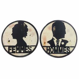 Cedulky na toalety Antic Line Femmes/Hommes