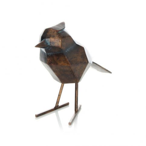 Dekorativní soška v bronzové barvě 360 Living Sparrow - Bonami.cz