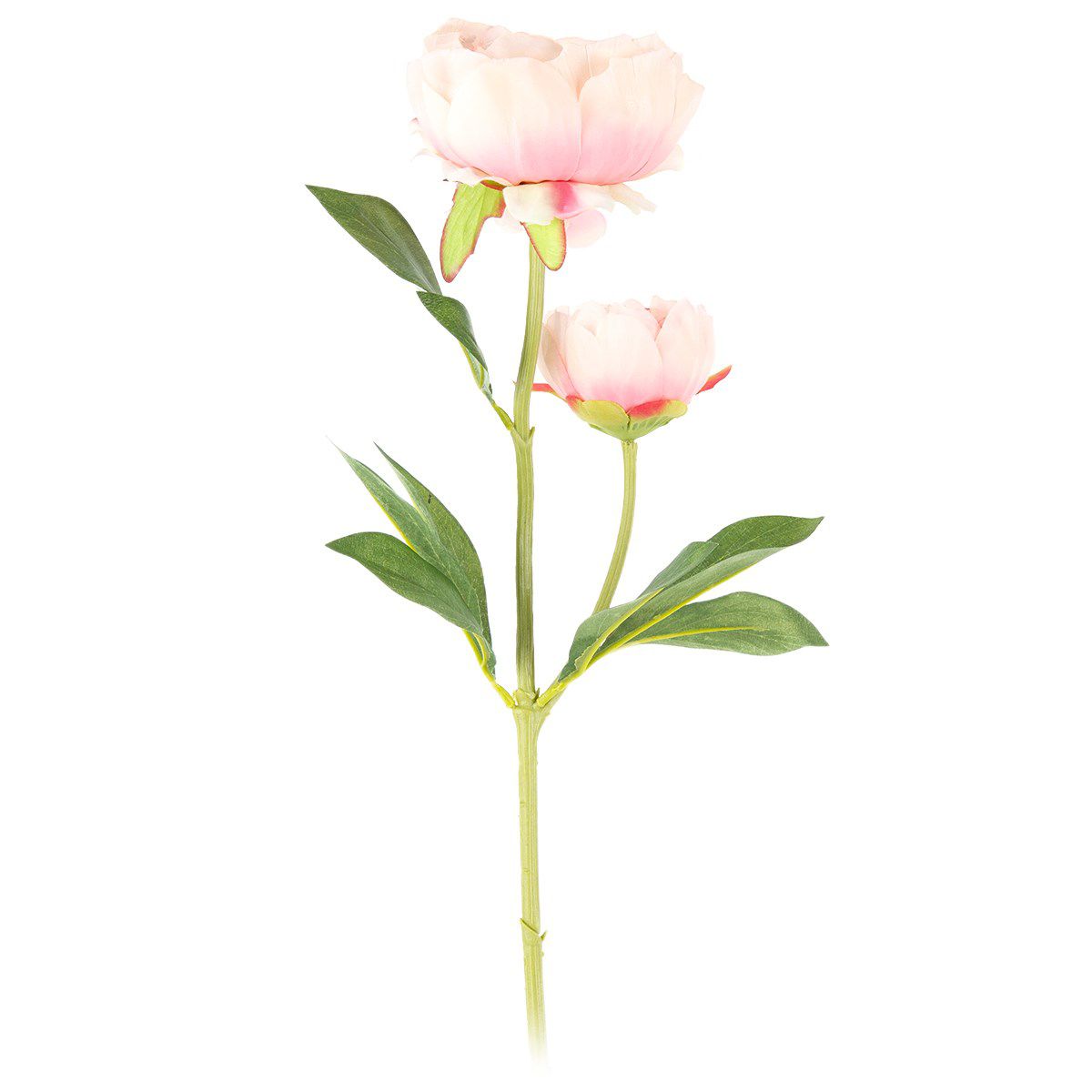 Umělá květina Pivoňka světle růžová, 58 cm - 4home.cz
