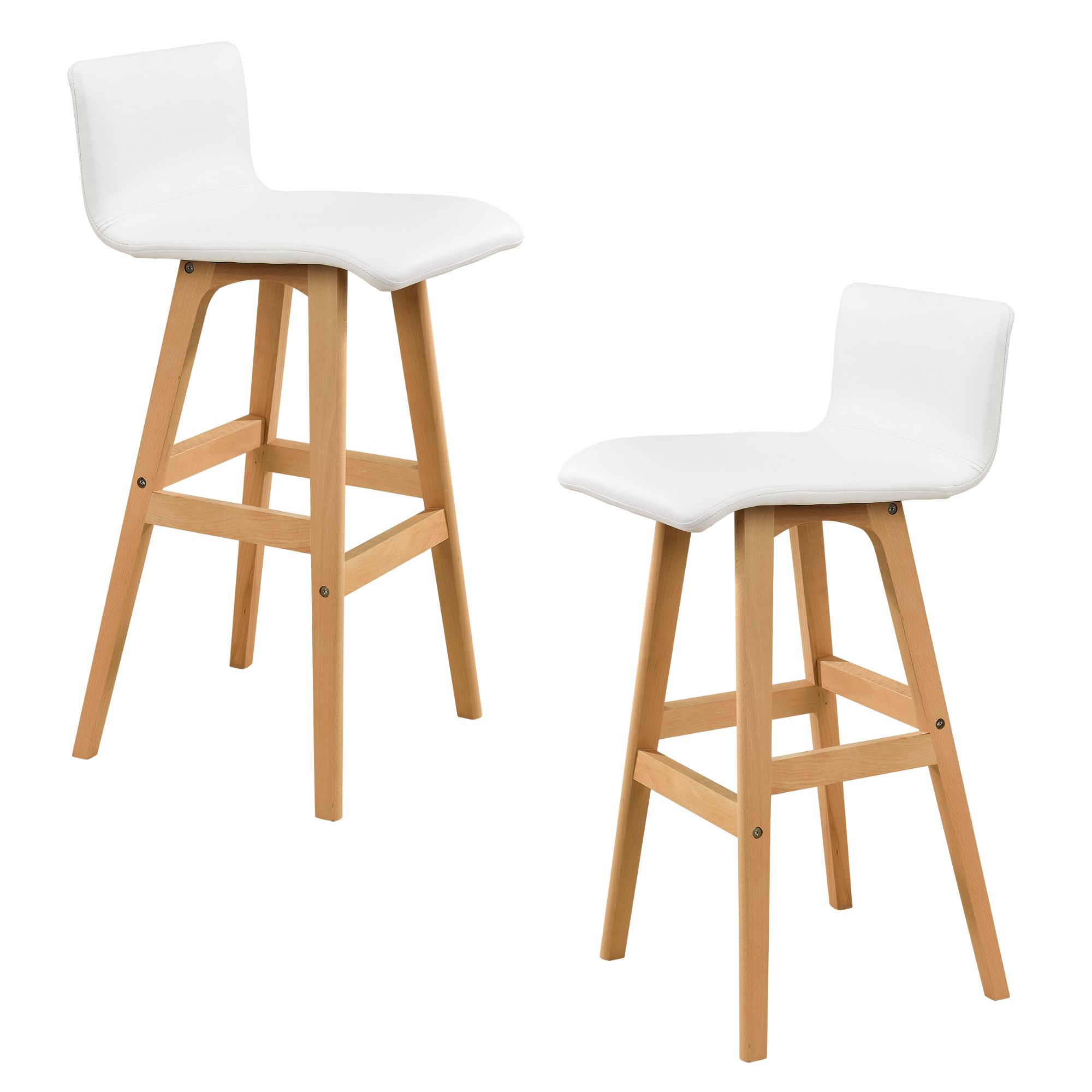 [en.casa]® Barová židle 2x HTBS-3717 - H.T. Trade Service GmbH & Co. KG